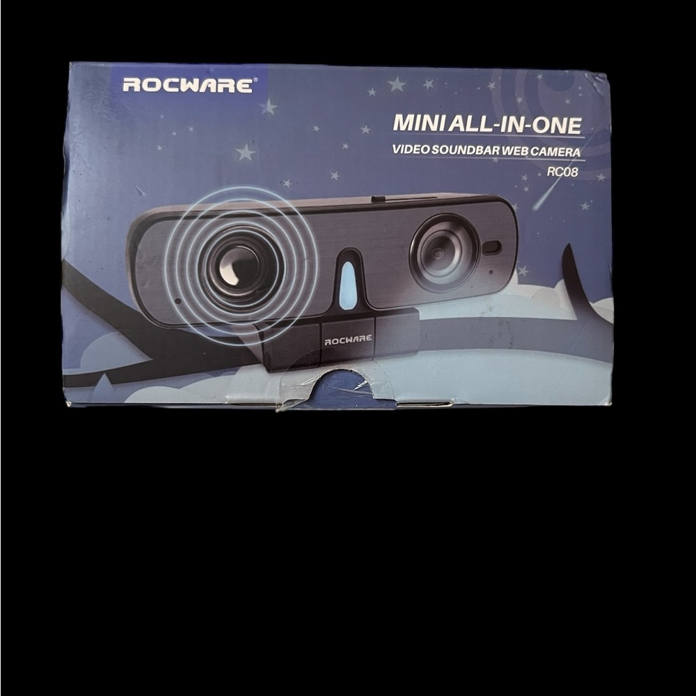 ROCWARE video soundbar web camera RC08